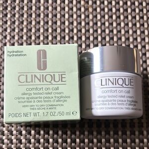 Clinique Comfort on Call Allergy Tested Relief Cream 50ml NEW IN BOX